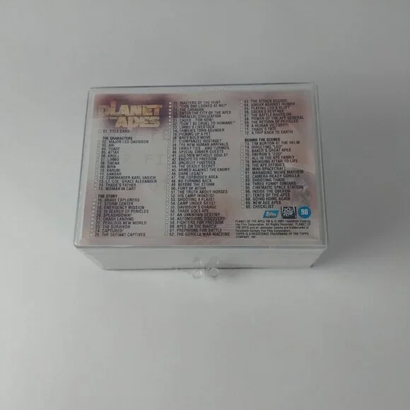 Planet Of The Apes Movie Trading Cards Complete Base Set Topps 2001 - Picture 6 of 6